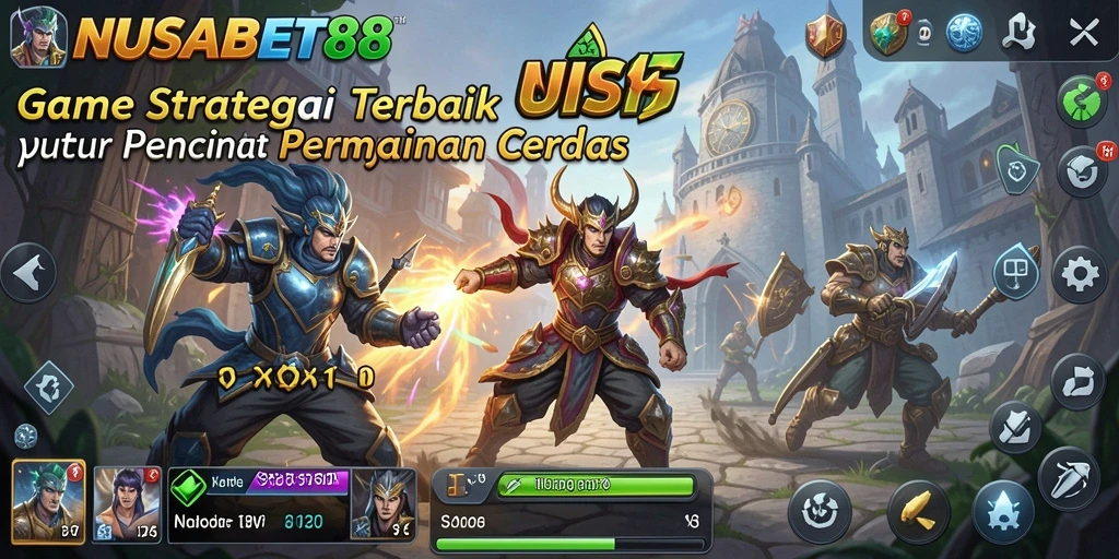 Gameplay NUSABET88 yang seru dan penuh strategi.