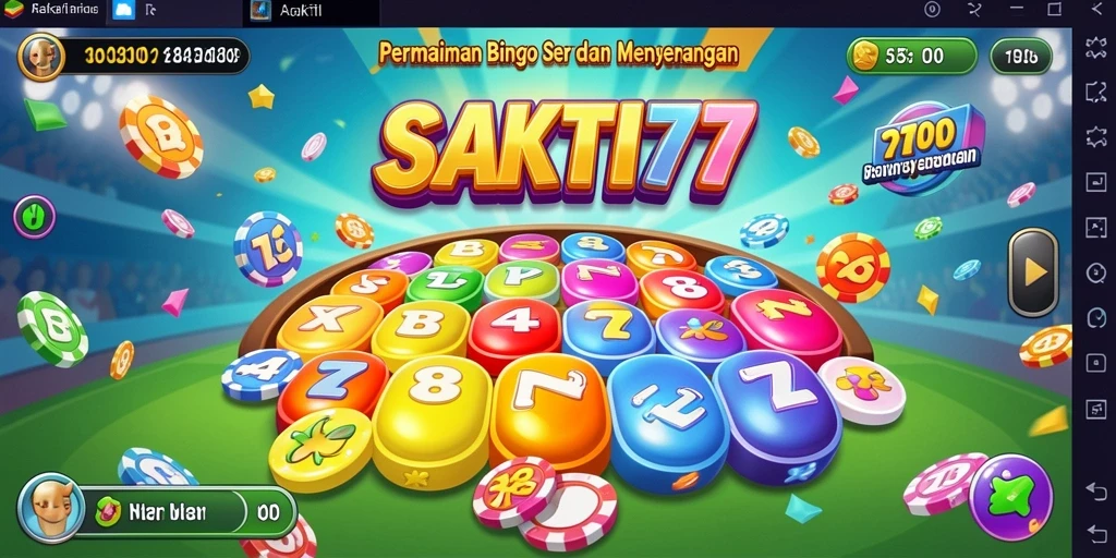 Tampilan gameplay bingo yang seru di SAKTI77.